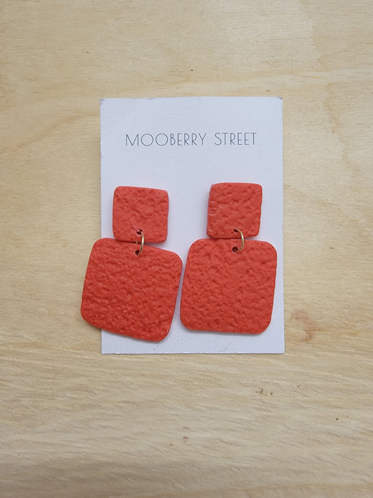 Clay Statement Earrings Squared²