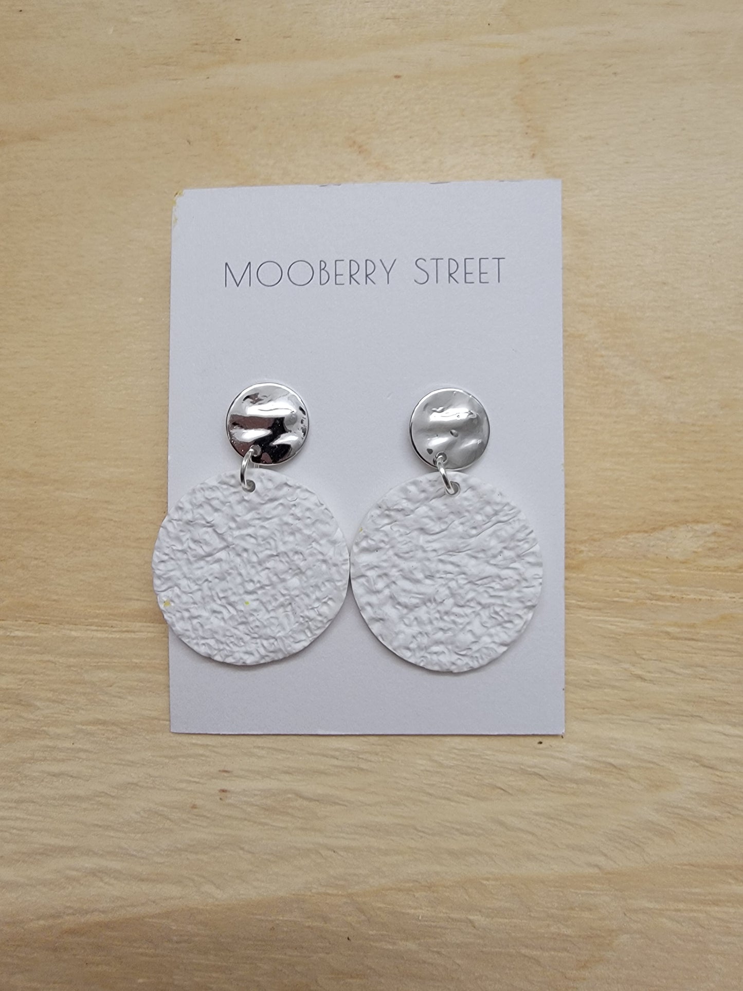 Clay Statement Earrings 'Around'